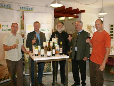 Biowein Steiermark Vorstellung in Der Gallier Graz